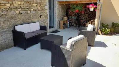 Coin salon dans l'établissement 
