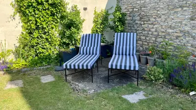 Jardin de l'établissement MonCoeur, maison et jardin à 700 m des Hospices de Beaune
