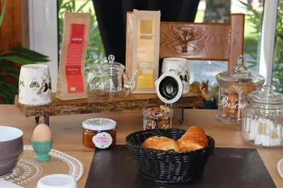 Nourriture dans le B&B/chambre d'hôtes ou à proximité