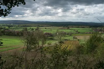 Paysage naturel près de la maison de vacances