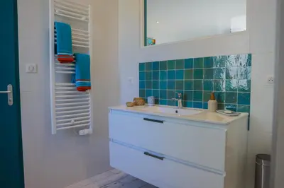 Salle de bains dans l'établissement Clos Ceres