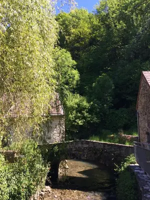 Paysage naturel près de la maison de vacances