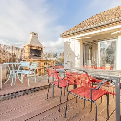 Balcon ou terrasse dans l'établissement Les séjours Edonis Autun