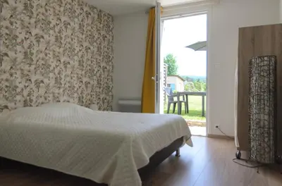 Un ou plusieurs lits dans un hébergement de l'établissement L'Orée des Lacs (Appartement n°2)