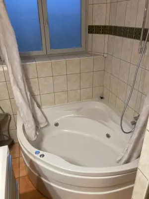 Salle de bains dans l'établissement Appartement 