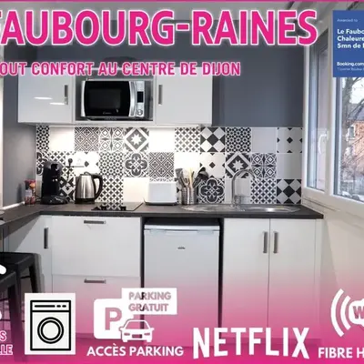 Le Faubourg-Raines - Chaleureux studio à 5mn de la gare