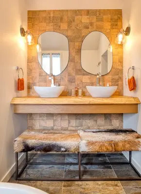Salle de bains dans l'établissement VILLA FIGUE BLANCHE