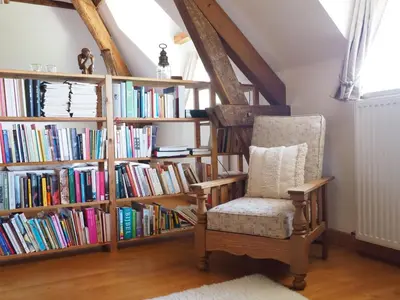Bibliothèque dans le B&B/chambre d'hôtes