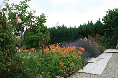 Jardin de l'établissement 1 Bedroom House 20min walk to centre in Tournus