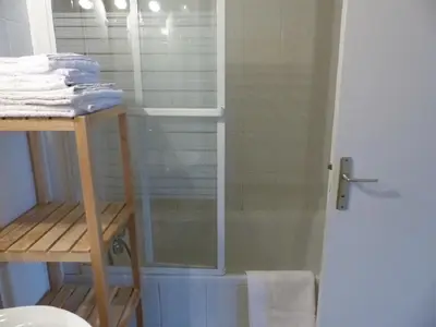 Salle de bains dans l'établissement le Chaumois