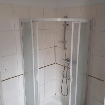 Salle de bains dans l'établissement Chambre meublée au cœur de ville - chez l'habitant