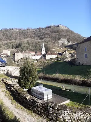 Paysage naturel près de la maison de vacances