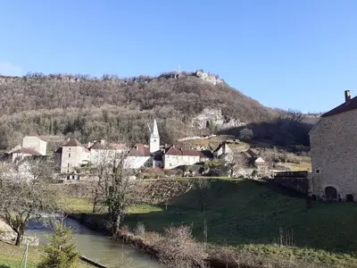 Paysage naturel près de la maison de vacances