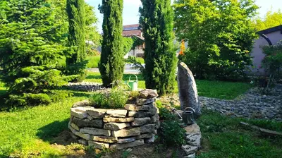 Jardin de l'établissement Clos des chenevières, 3 étoiles