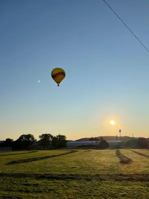 Lever ou coucher de soleil vu de l'appartement ou à proximité