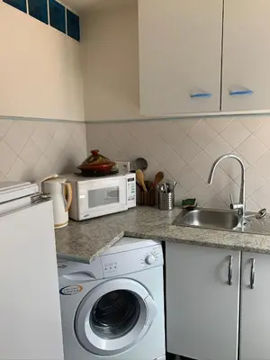 Cuisine ou kitchenette dans l'établissement Petit cocon