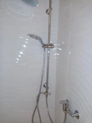 Salle de bains dans l'établissement Le petit Saint Bernard