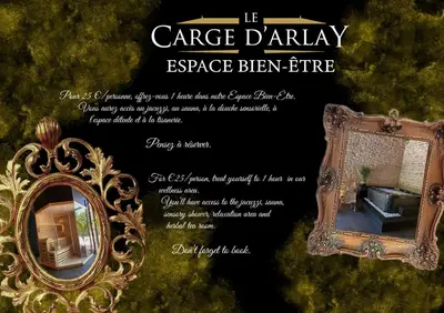 Plan de l'établissement LE CARGE D’ARLAY