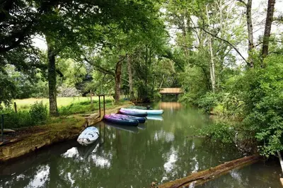 Paysage naturel près de la maison de vacances