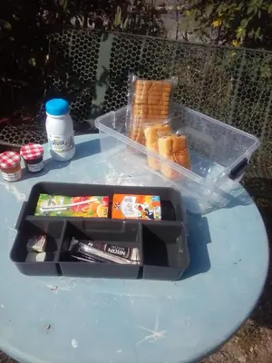 Nourriture dans le B&B/chambre d'hôtes ou à proximité
