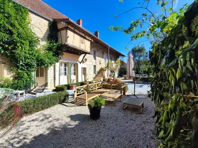 Jardin de l'établissement La Dominotte