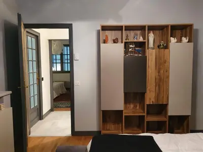 Cuisine ou kitchenette dans l'établissement LE PARC DE JEANNE