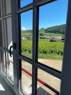 Vue générale sur la montagne ou vue sur la montagne depuis l'appartement