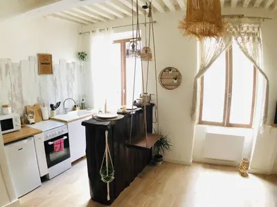 Cuisine ou kitchenette dans l'établissement LE BALI, T2, Hyper centre