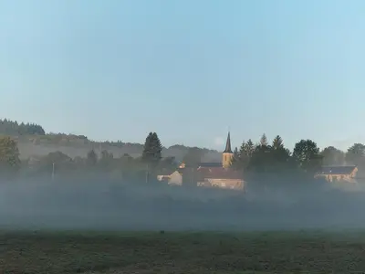 Paysage naturel près de la maison de vacances