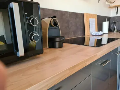 Cuisine ou kitchenette dans l'établissement Appartement Mâcon Centre T4 - 100m2