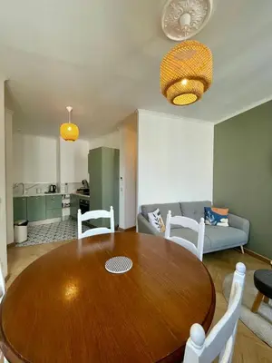 Coin salon dans l'établissement LE CLOS DE SAINT JO - Dijon centre T3