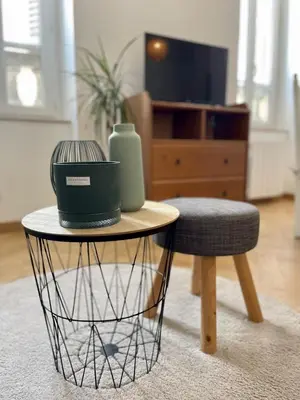 Télévision ou salle de divertissement dans l'établissement LE CLOS DE SAINT JO - Dijon centre T3