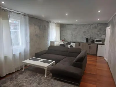 Coin salon dans l'établissement Famille House 101