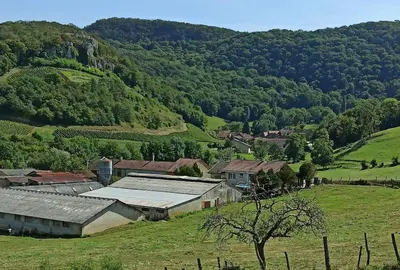 Paysage naturel près de la maison de vacances