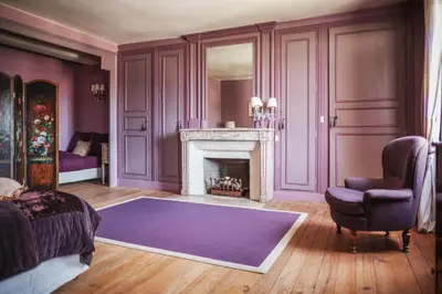 Coin salon dans l'établissement Château Armand Heitz - Domaine Armand Heitz