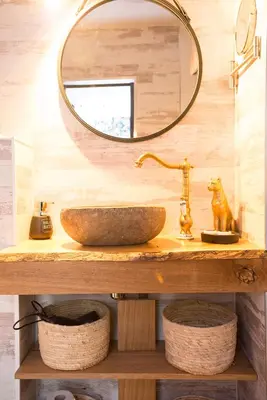 Plan de l'établissement Romantisme et glamour 2 avec spa , clim et jardin