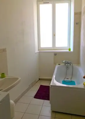 Salle de bains dans l'établissement Appartement Grand-duc