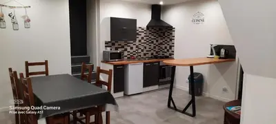 Cuisine ou kitchenette dans l'établissement Nouveau à Cuisery appartement 70m2