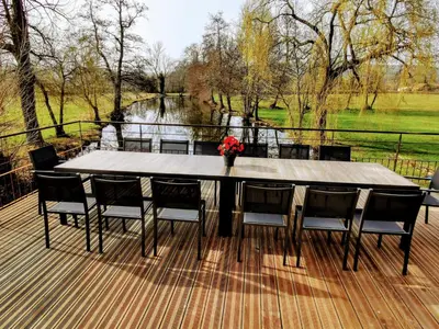 Plan de l'établissement Moulin des Ducs by Vindihouses - Piscine chauffée - escalade - billard - fitness - etc