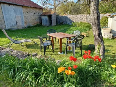 Jardin de l'établissement 2 chambres au calme à la Maison des Bambous