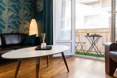 Coin salon dans l'établissement 
