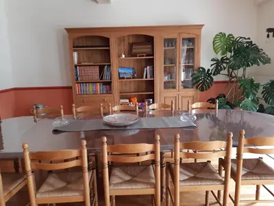 Bibliothèque dans le B&B/chambre d'hôtes
