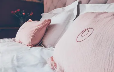 Un ou plusieurs lits dans un hébergement de l'établissement Le Moulin de L'O - L'Orle Rose