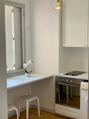 Cuisine ou kitchenette dans l'établissement DIJON CENTRE VILLE : SUPER APPARTEMENT NEUF