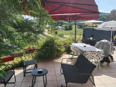 Jardin de l'établissement Maison Haute