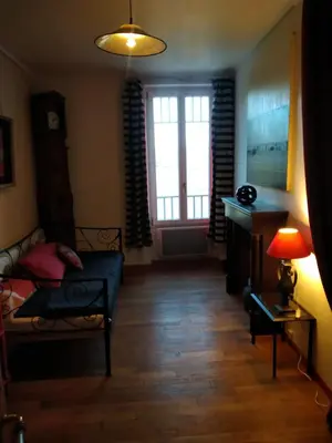 Coin salon dans l'établissement Maison Haute