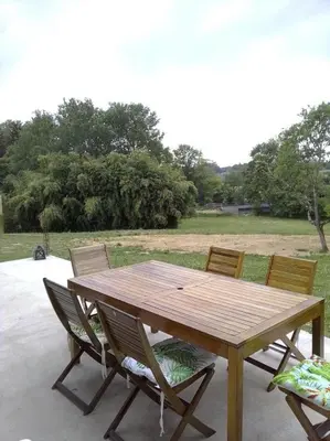 Plan de l'établissement Gîte au bord de la rivière