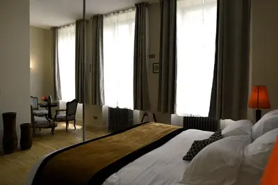 Un ou plusieurs lits dans un hébergement de l'établissement Château de Pymont