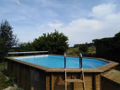 Piscine de l'établissement Gîte Chez Léo ou située à proximité