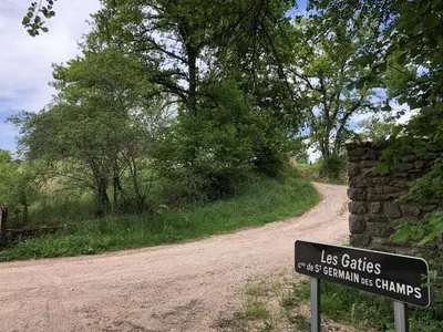 Paysage naturel près de la maison de vacances